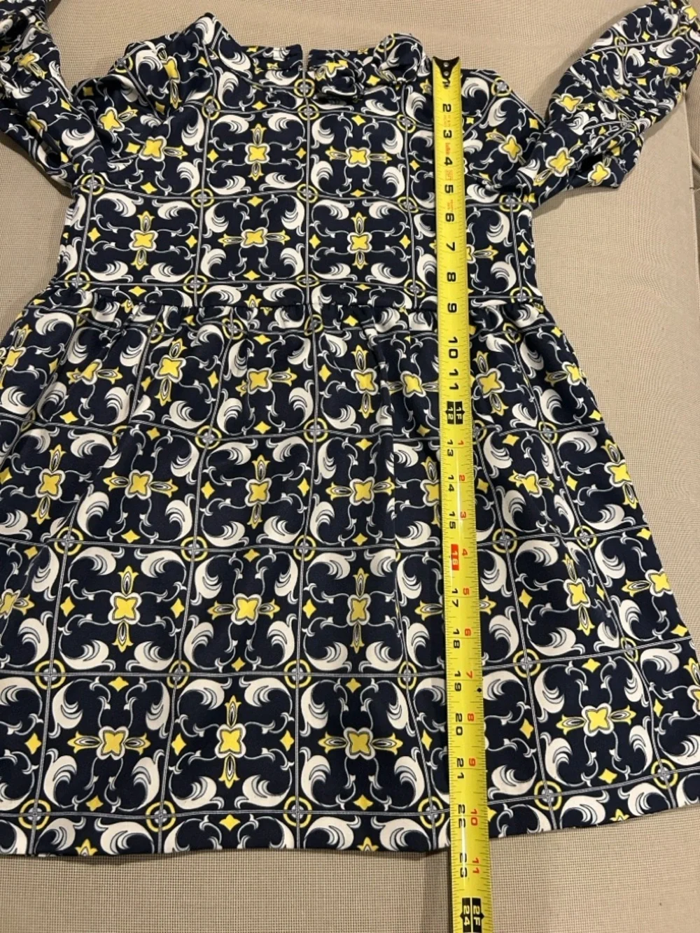 Janie and Jack Medallion Scarf Print Dress Resort Collection